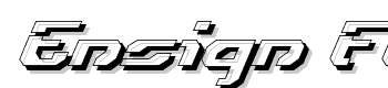 Ensign-Flandry-Lasshad-Italic font